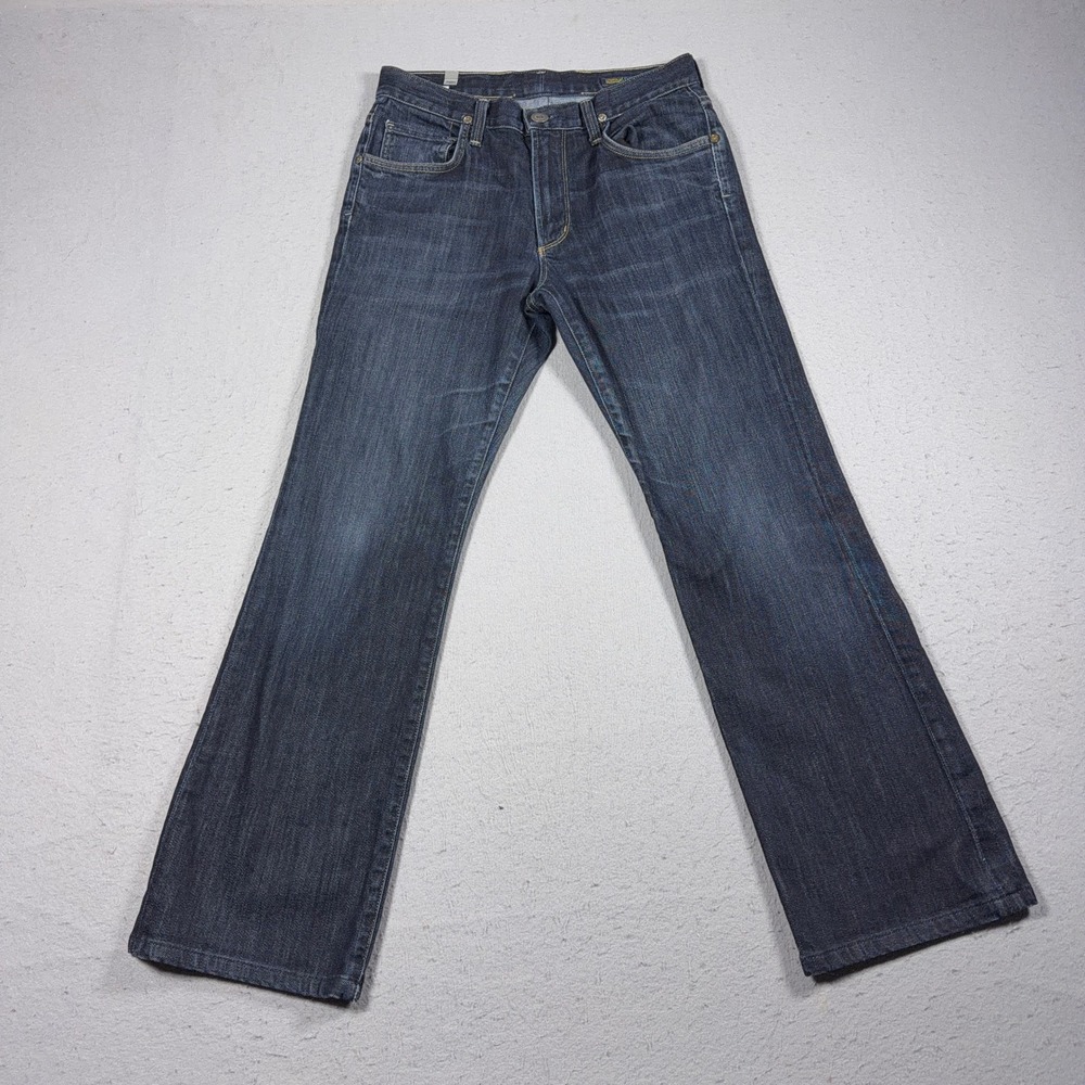Citizens of Humanity Jeans Men 31 Jagger Straight Leg Dark Wash Denim‎ Casual